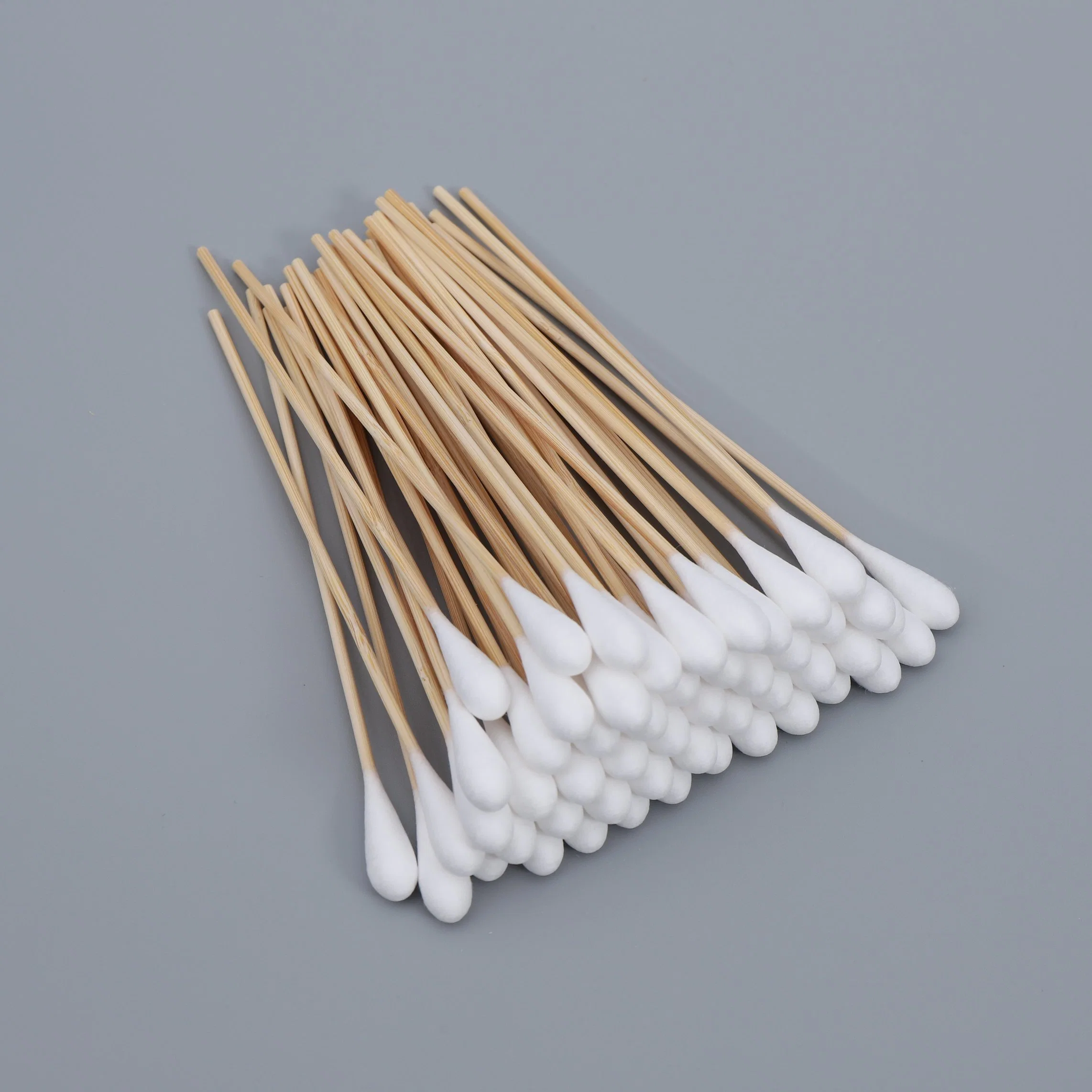 China Supplier Lower Price Customized Logo Available Wood Wet Cotton Bud