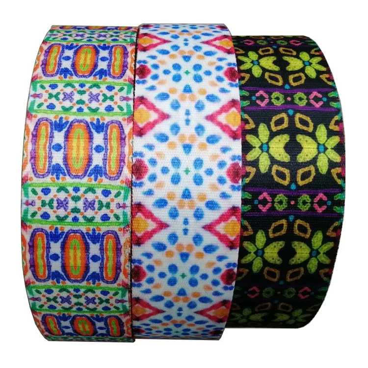 Custom Heat Transfer Printing Polyester Tape for Pet Accessories