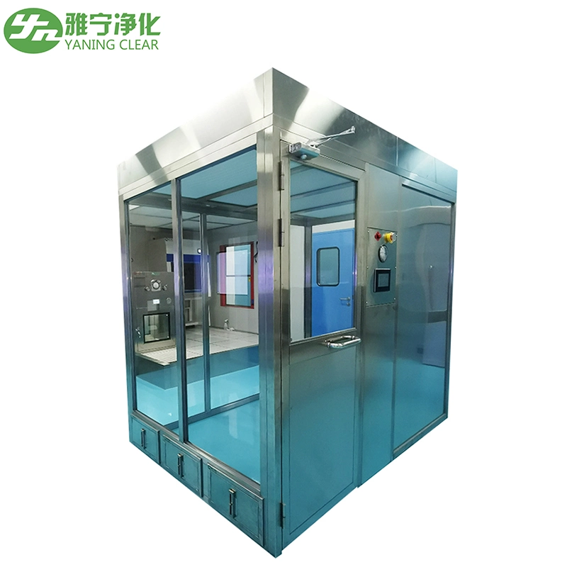 Yaning Air Cleaning Equipment Class 100 ISO 5 Portable Clean Booth Dust Free Prefab Clean Room Modular Cleanroom