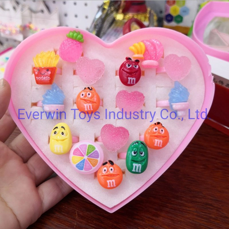 Plastic Toy Christmas Gifts Finger Rings Girls Toys Birthday Gifts