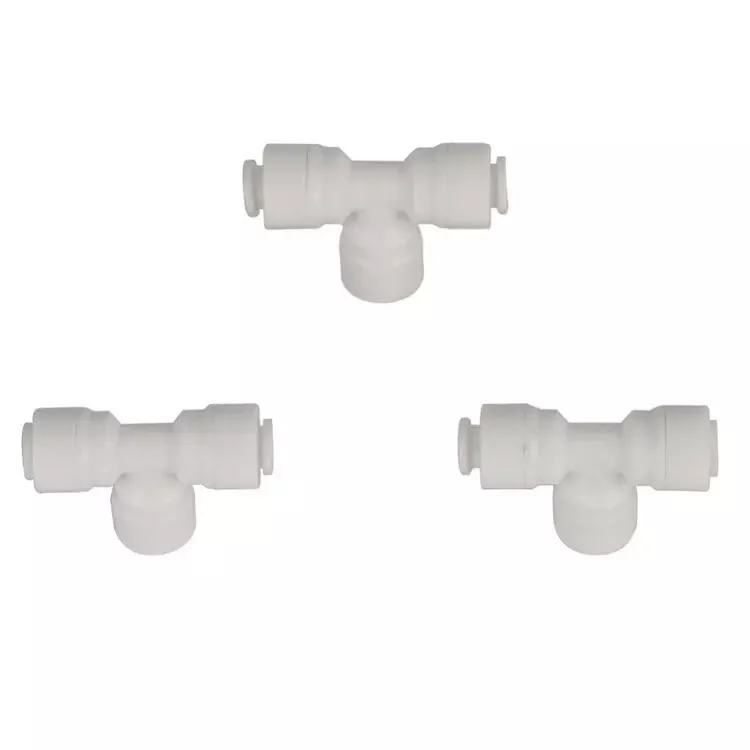 6mm Pneumatic Connectors Hose Quick Connectors Misting Nozzle Connector Tee Fittings