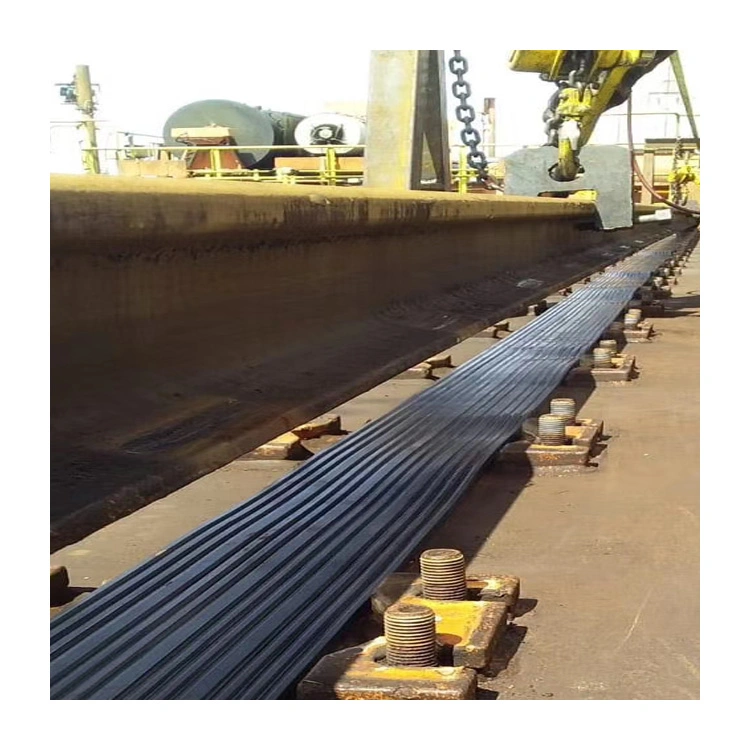 Sinchold Continuous Crane Rail Rubber Pad with Steel Inside 098