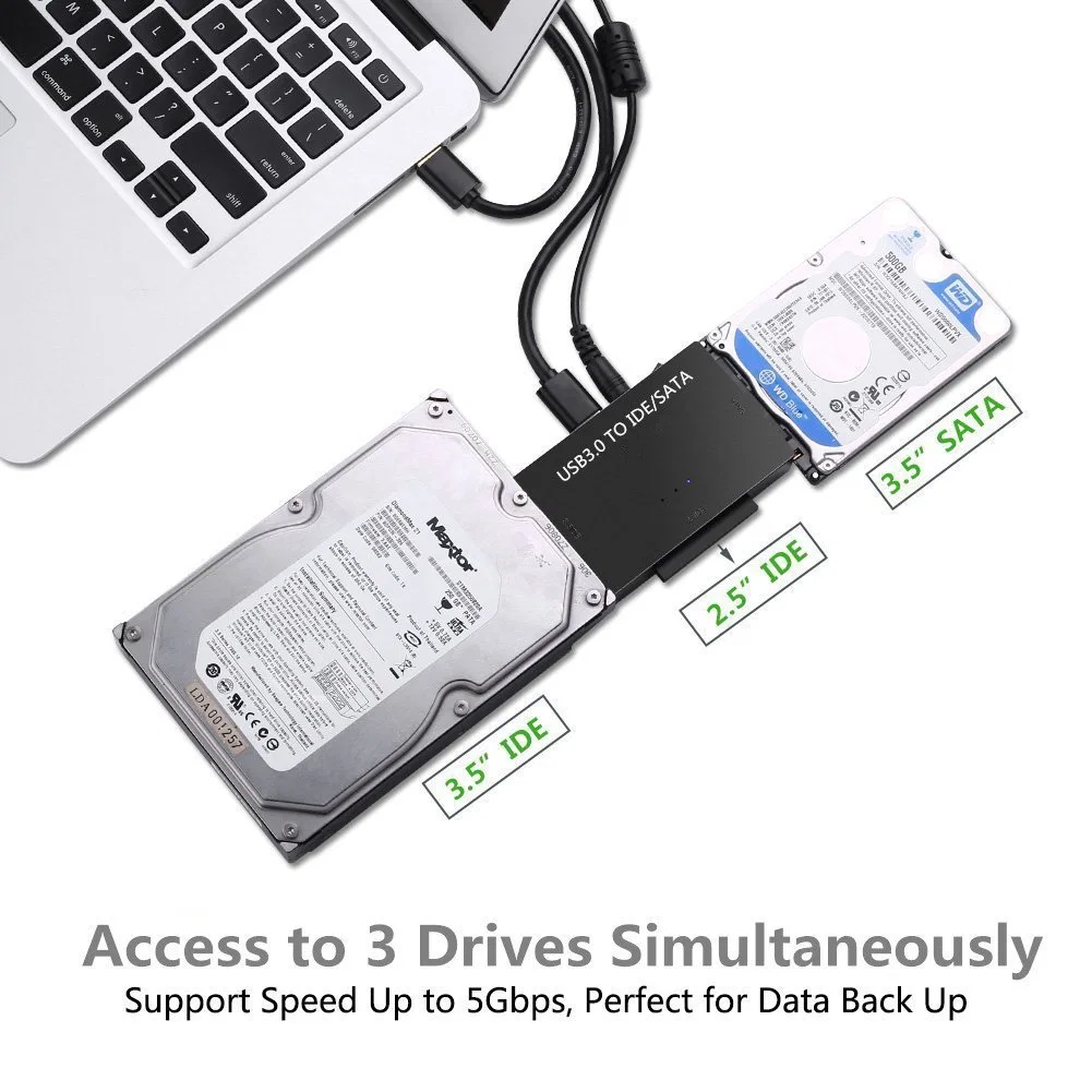 USB 3.0 to IDE/SATA Converter Hard Drive