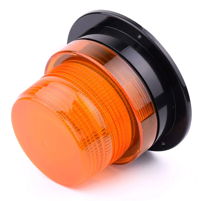 Gyrophare stroboscopique d'urgence orange DC12V-110V, témoin d'avertissement LED pour les véhicules de camion