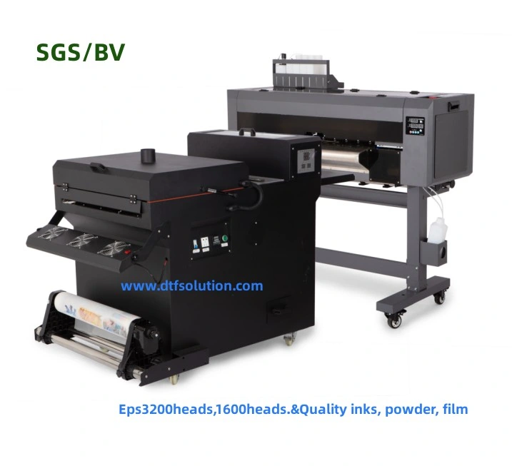 2023 Hot Selling Factory Price 60cm Dtf Printer Heat Press Machine Pet Film Transfer T-Shirts Printing Machine for Powder Shaker