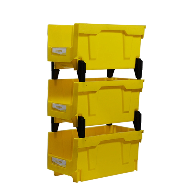 Wholesale Auto Parts Turnover Box Plastic Storage Colorful Types 100% New PP Box Spare Parts Box Plastic Bin