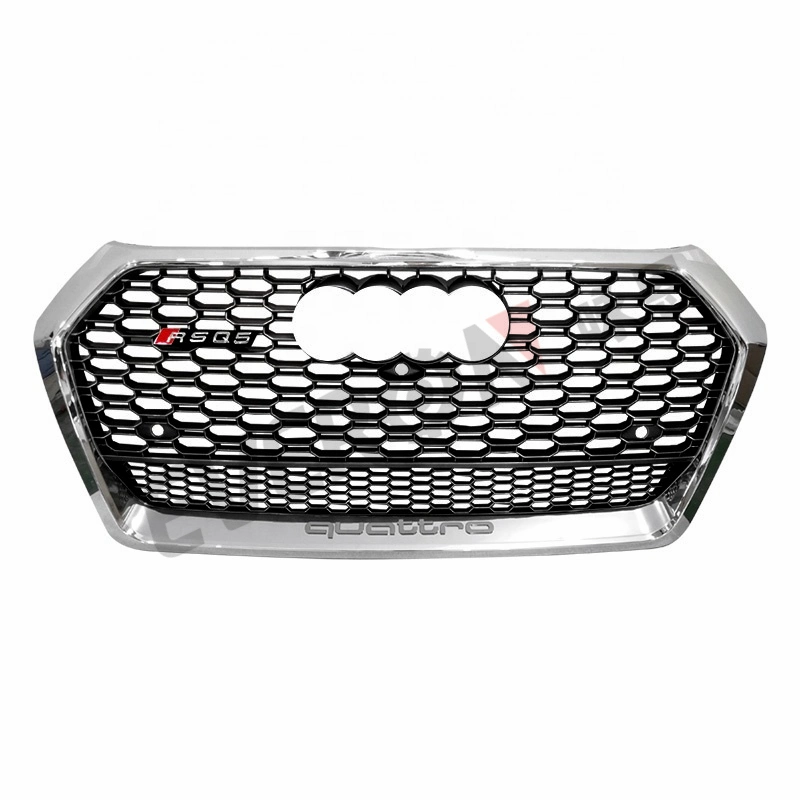 Rsq5 Style Front Bumper Grille Honeycomb Grill for Audi Q5 2018-2021