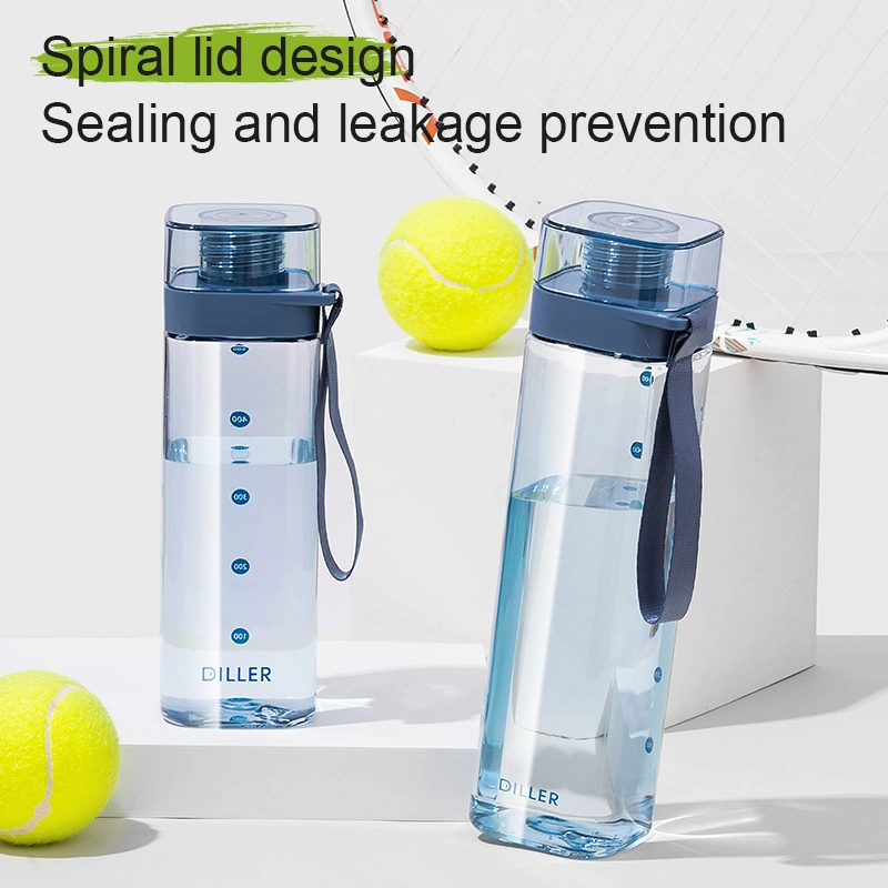 Wholesale/Supplier Sports Gym Tritan BPA Free Plastic Water Bottles with Rope