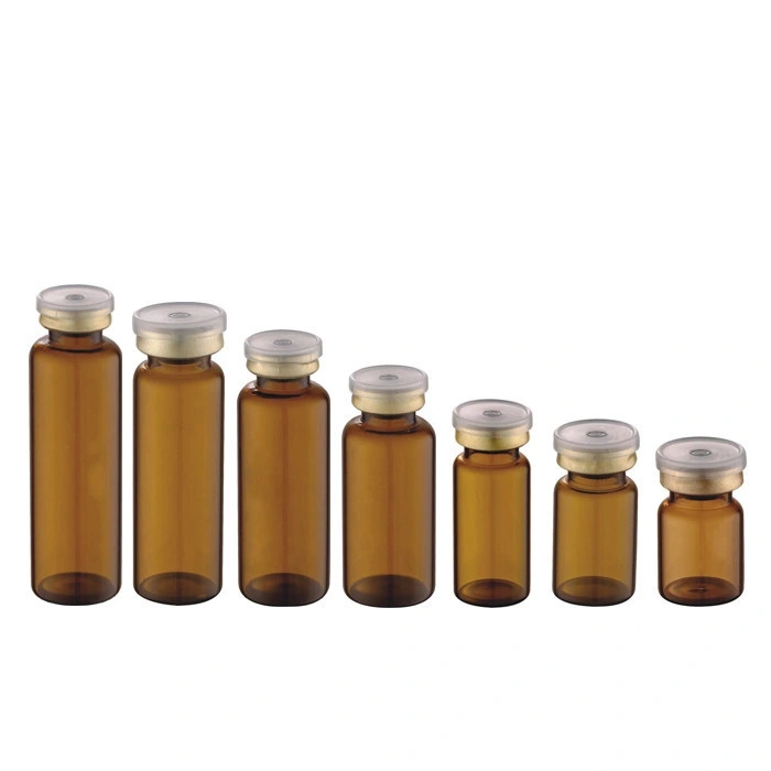 Reactivo Cuentagotas Gota de vidrio ámbar líquido Aromaterapia botella pipeta
