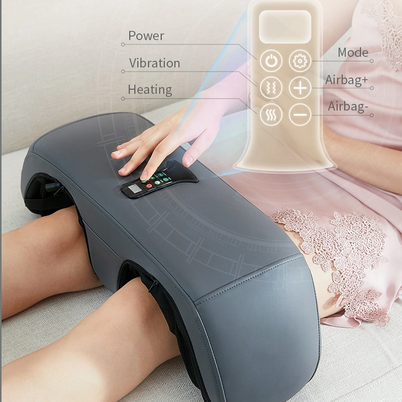 Smart Air Pressure Electric Vibration Heating Knee Massager Soulagement de la douleur