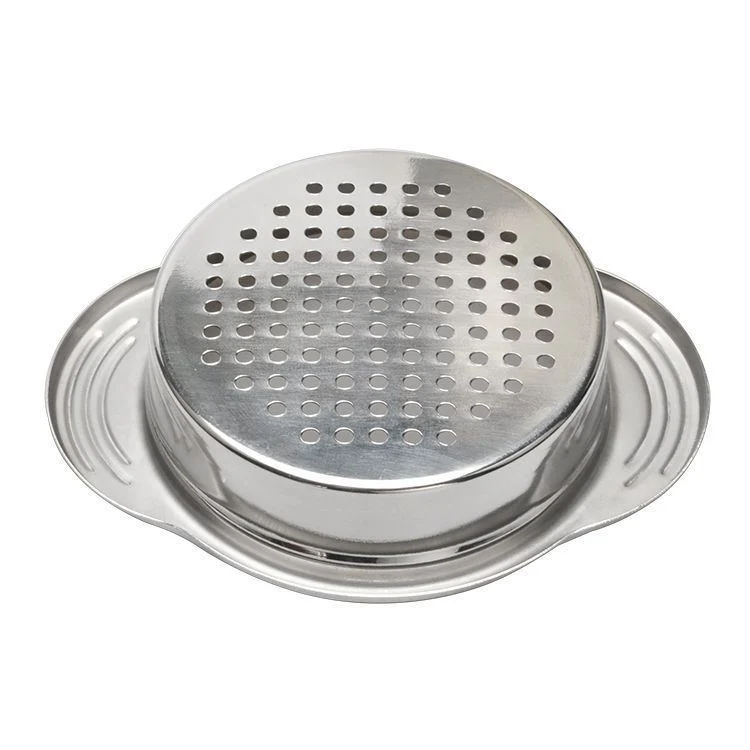 Multipurpose Can Colander Strainer Press Lid Oil Food-Grade Stainless Steel Tuna Drainers Bl11758