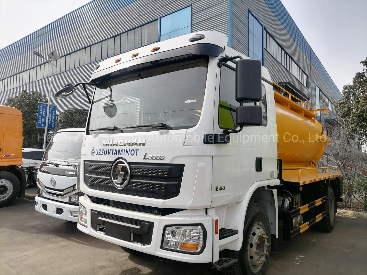 Eaux usées fécale Shacman L3000 fabrique de camions d'aspiration