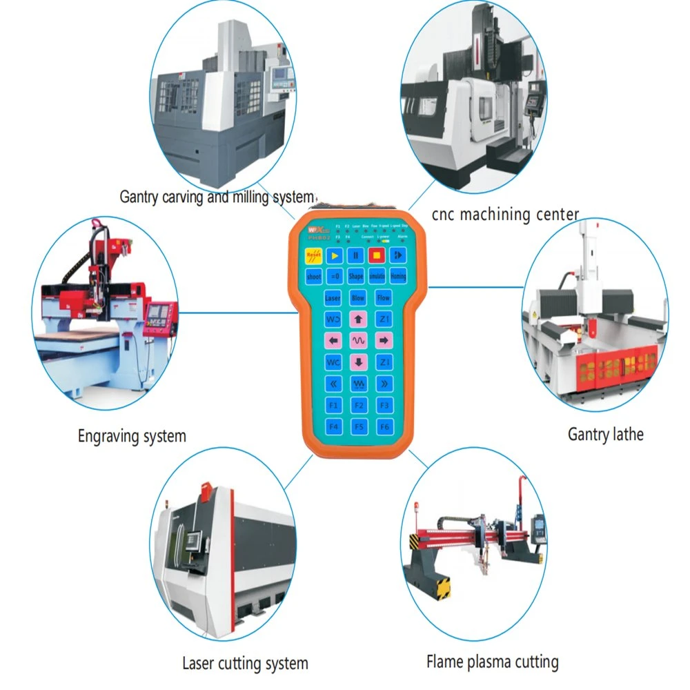 Programmable Remote Control for CNC Machine System Phb02