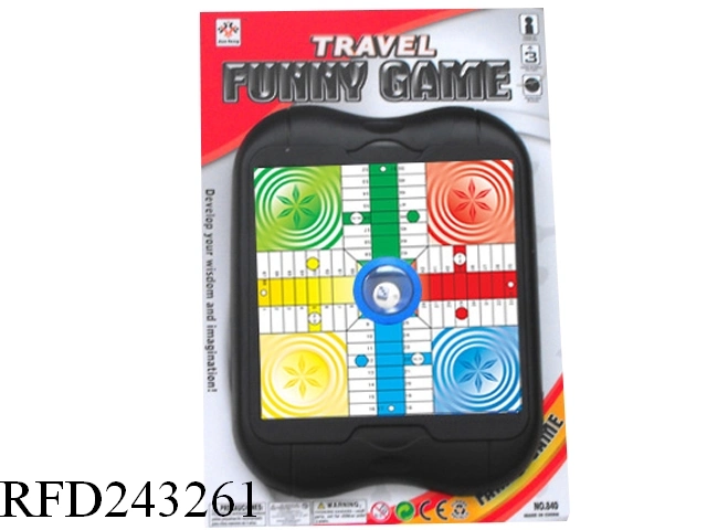 Travel Funny Game Chess Set Snakes Ladders Chinese Checkers Kids Toy