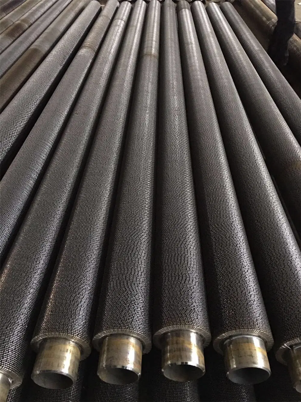 High-Frequency Welding Fin Tube Heat Exchanger for Air Conditioner Laser Welded Finned Tubes