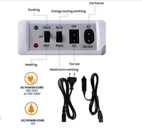 Accueil Le Camping l'utilisation de voiture Mini frigo Thermo-Electric refroidisseur et le réchauffement