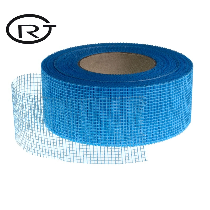 Auto-adesivas de malha de fibra de vidro, fita de fibra de vidro de gesso acartonado fita comum