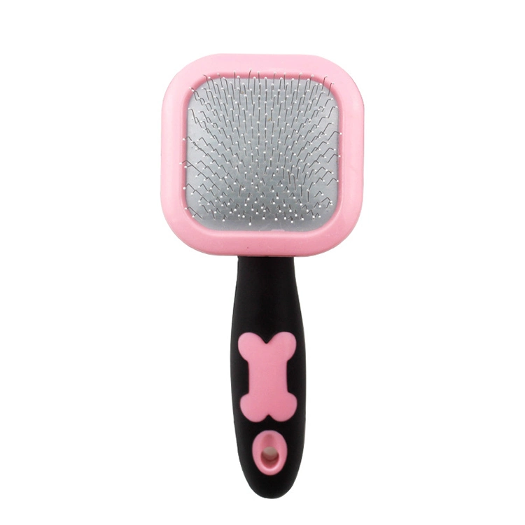 Factory Direct Sales Pet Grooming Comb Hair Removal Self Cleaning Slicker Brush for Dogs Cats