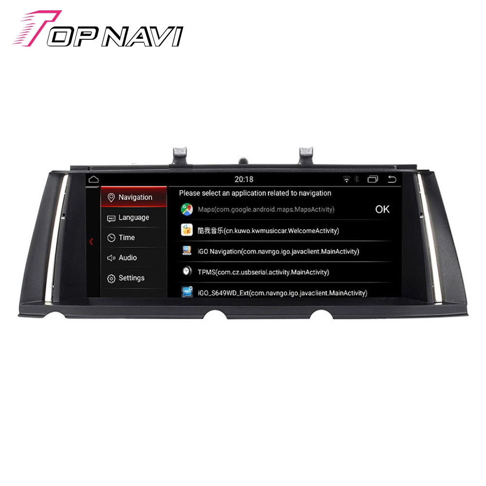 Qualcomm 8+128g 8core Reproductor de DVD para coche GPS para BMW 7 Serie F01/02 CIC System 2009 - 2012 con CarPlay Car Radio