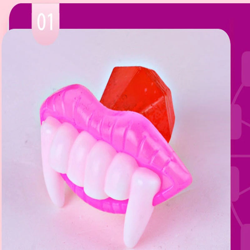 Los dientes dientes de forma Halloween caramelos