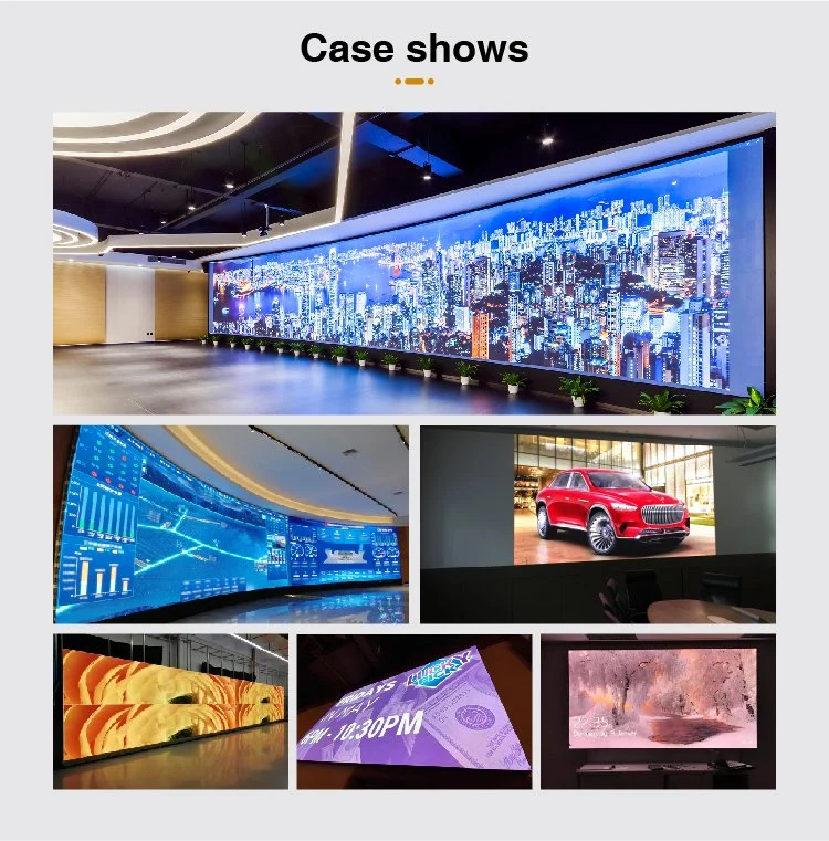 Fixed Full Color Small Pixel Pitch LED Screen P0.79 P1.2 for TV Studio LED Display