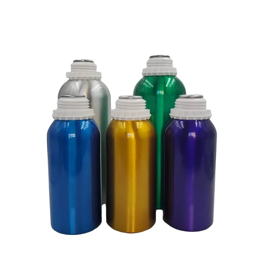 Heißer Verkauf Qualität 500ml Aroma Chemikalien Aluminium Flasche Aluminium Pestizid Flaschen