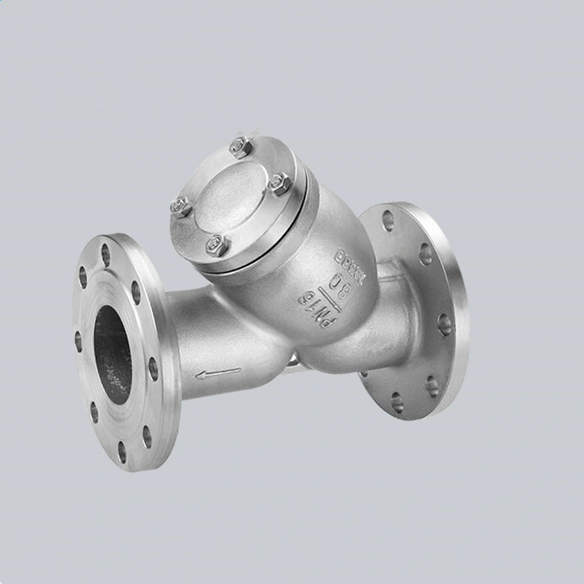 SS304/SS316 Flange End Stainless Steel Filter Strainer