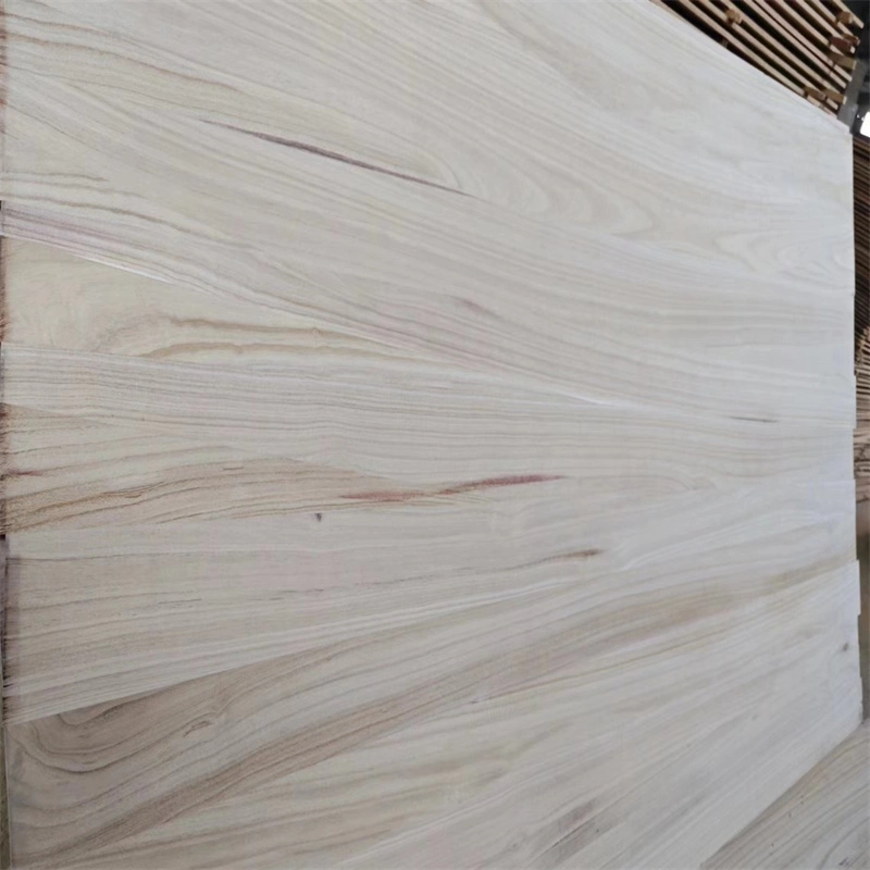 Manufacture Direct Paulownia Solid Wood Boards Paulownia Timber Wood for Decoration Panel