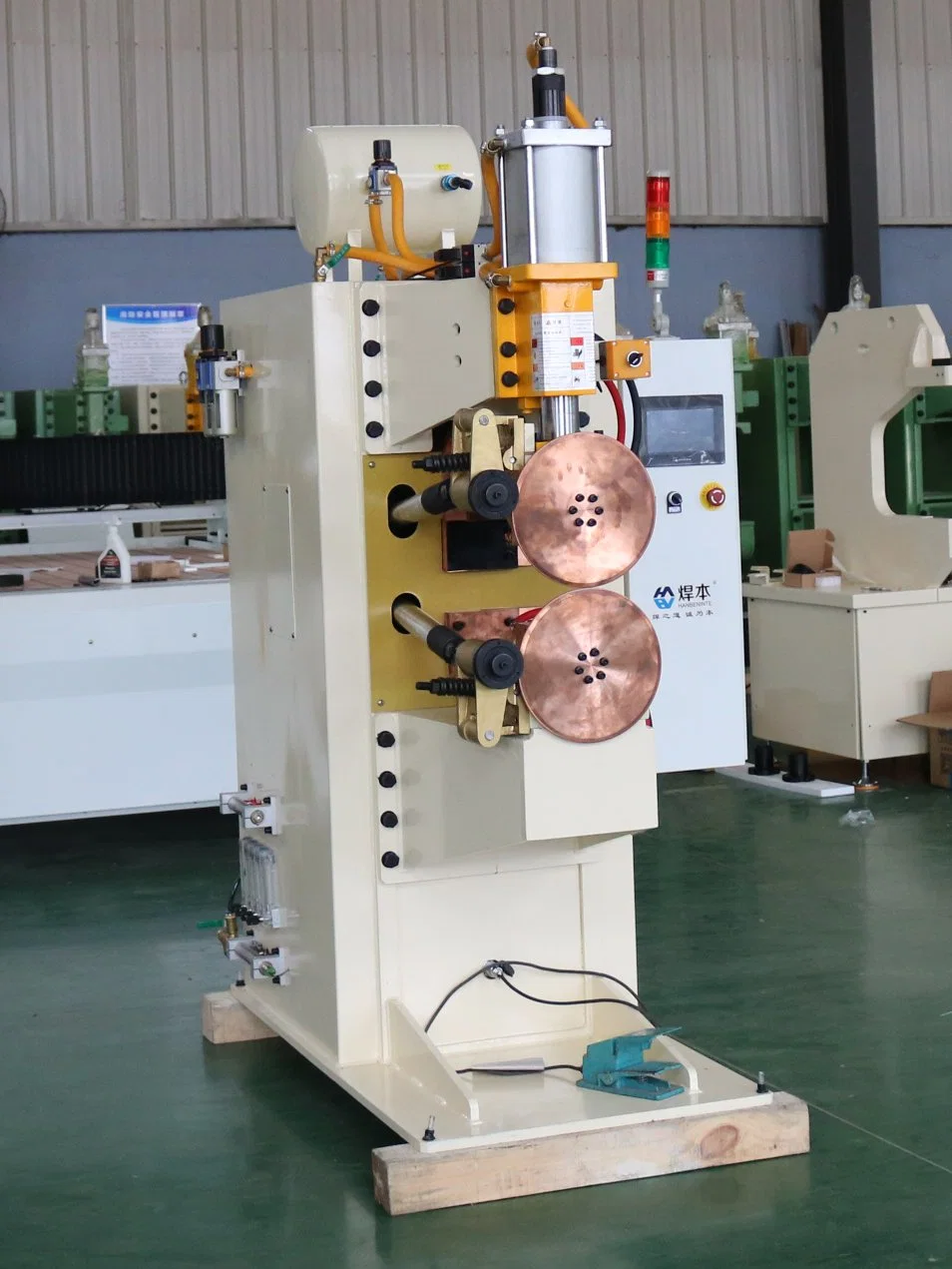 Medium Frequency DC Resistance Seam Welding Machine Stainless Steel Seam Welder