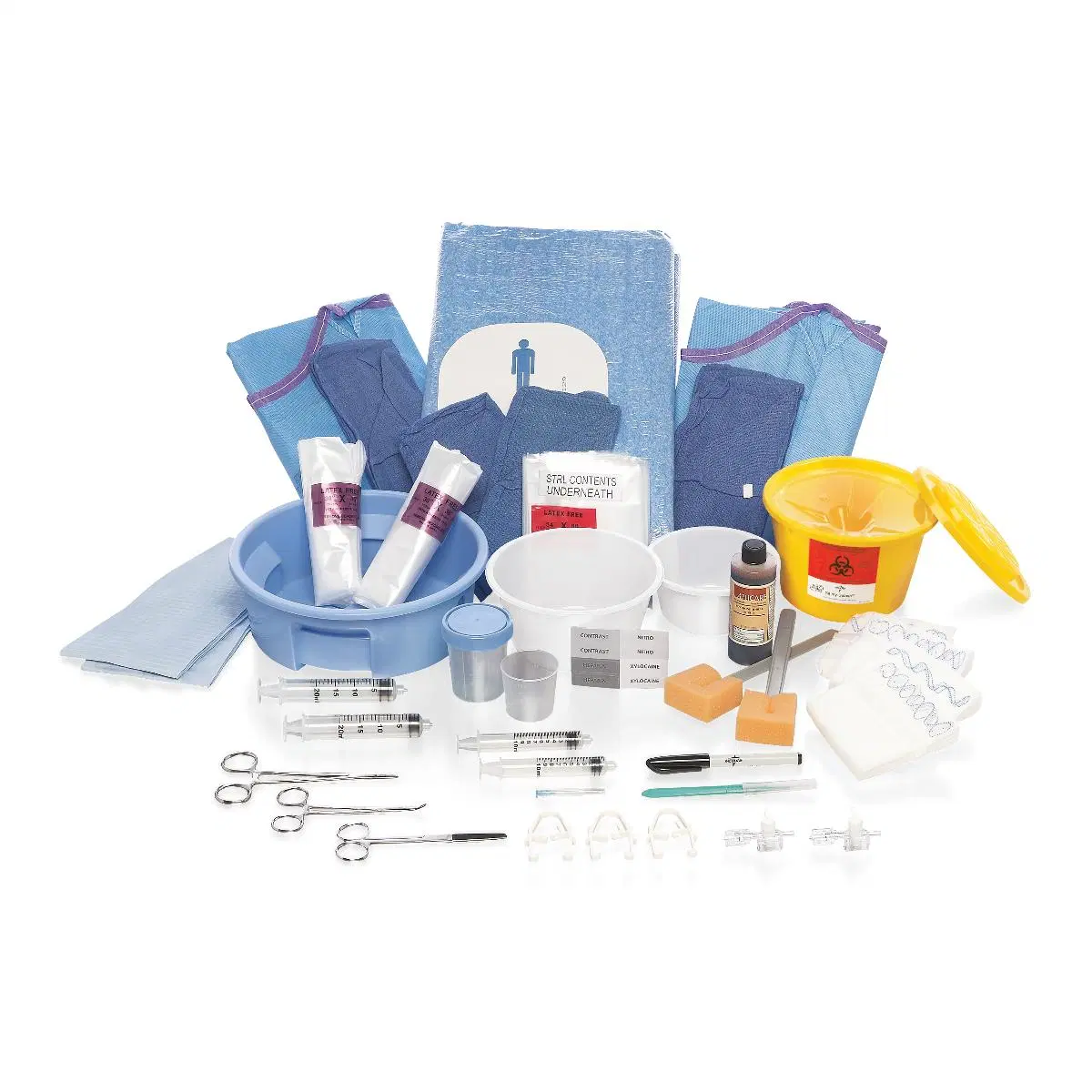 ISO Standard Angio Custom Pack for Medical Supply