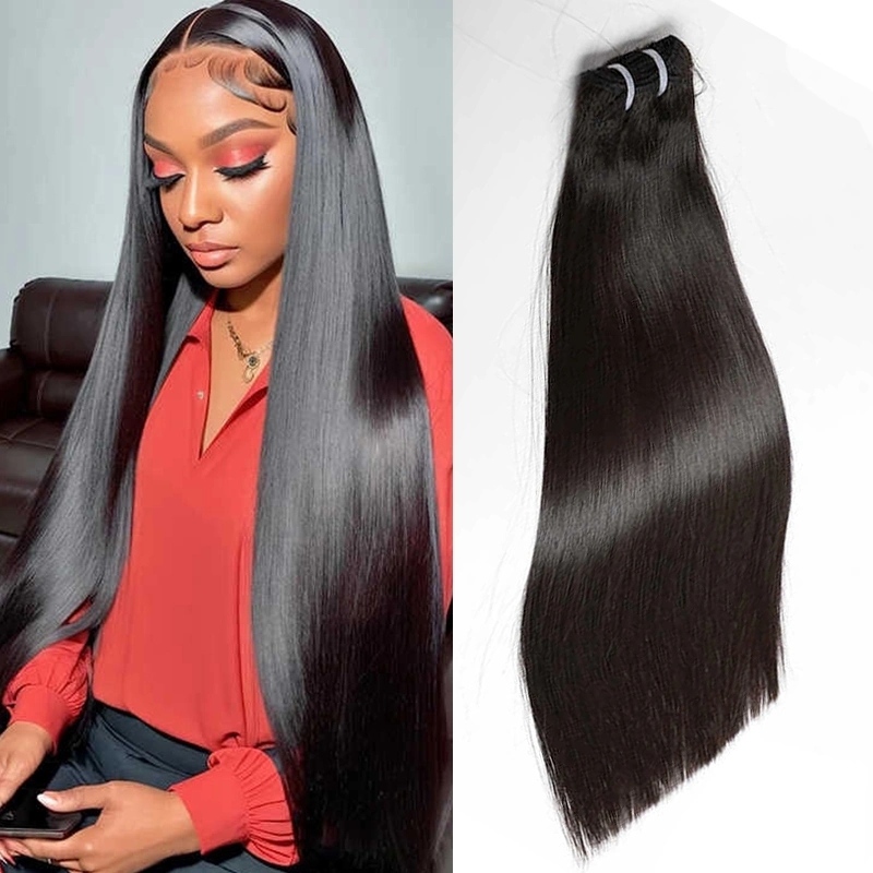 Meilleur 100% brut Remy vierge naturelle brésilienne Indien péruvien Weft Mink malais cambodgien chinois Weft Mink Weave humain