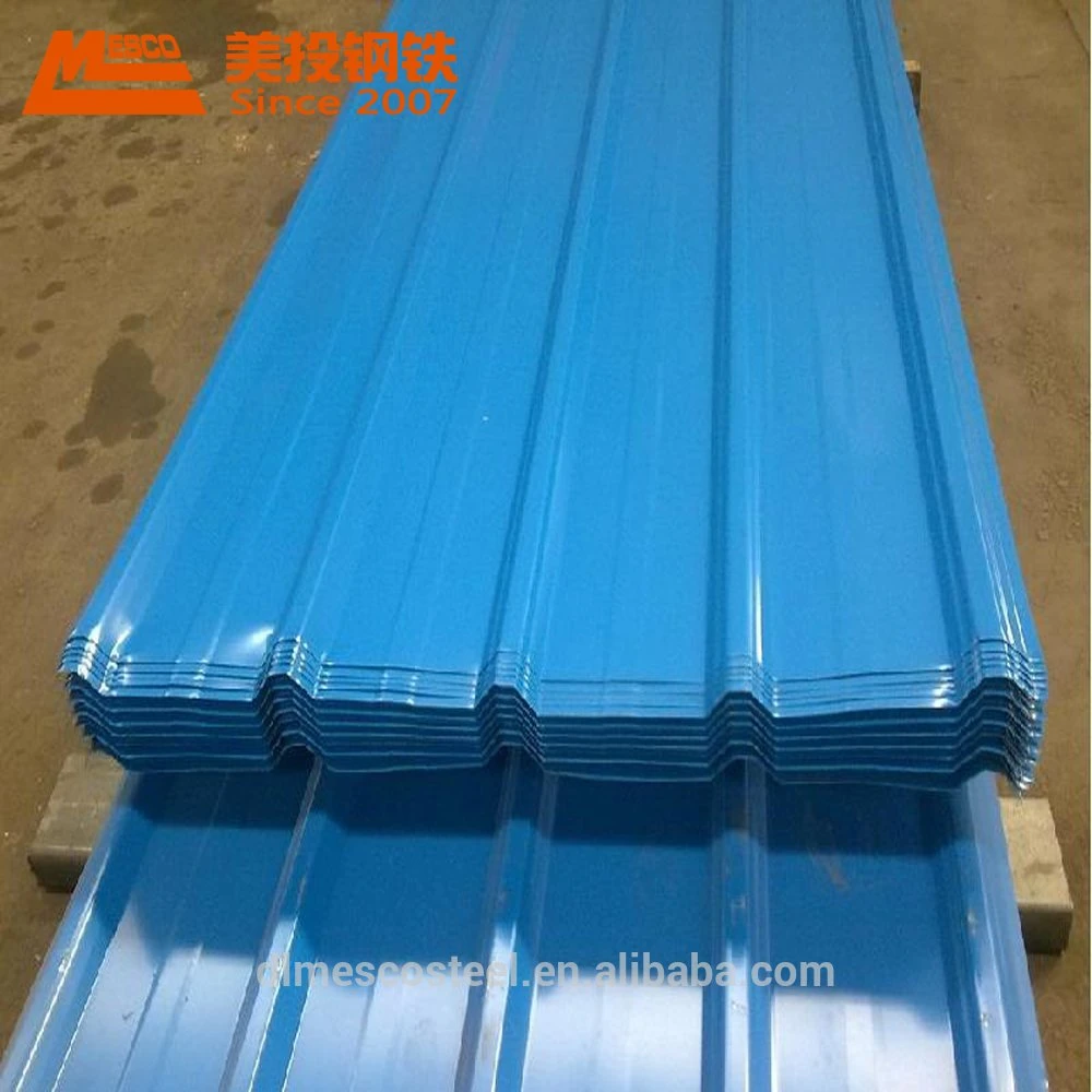 Factory Standard PPGI Roofing Tile Corrugated Pre-Painted Glavanized Steel Sheet Color Coated Roofing Sheet