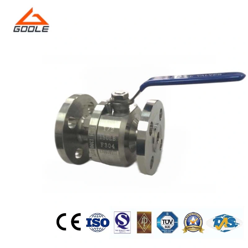 150lb Forged Steel Ball Valve, F304 Body, Reducer Bore, Flange End