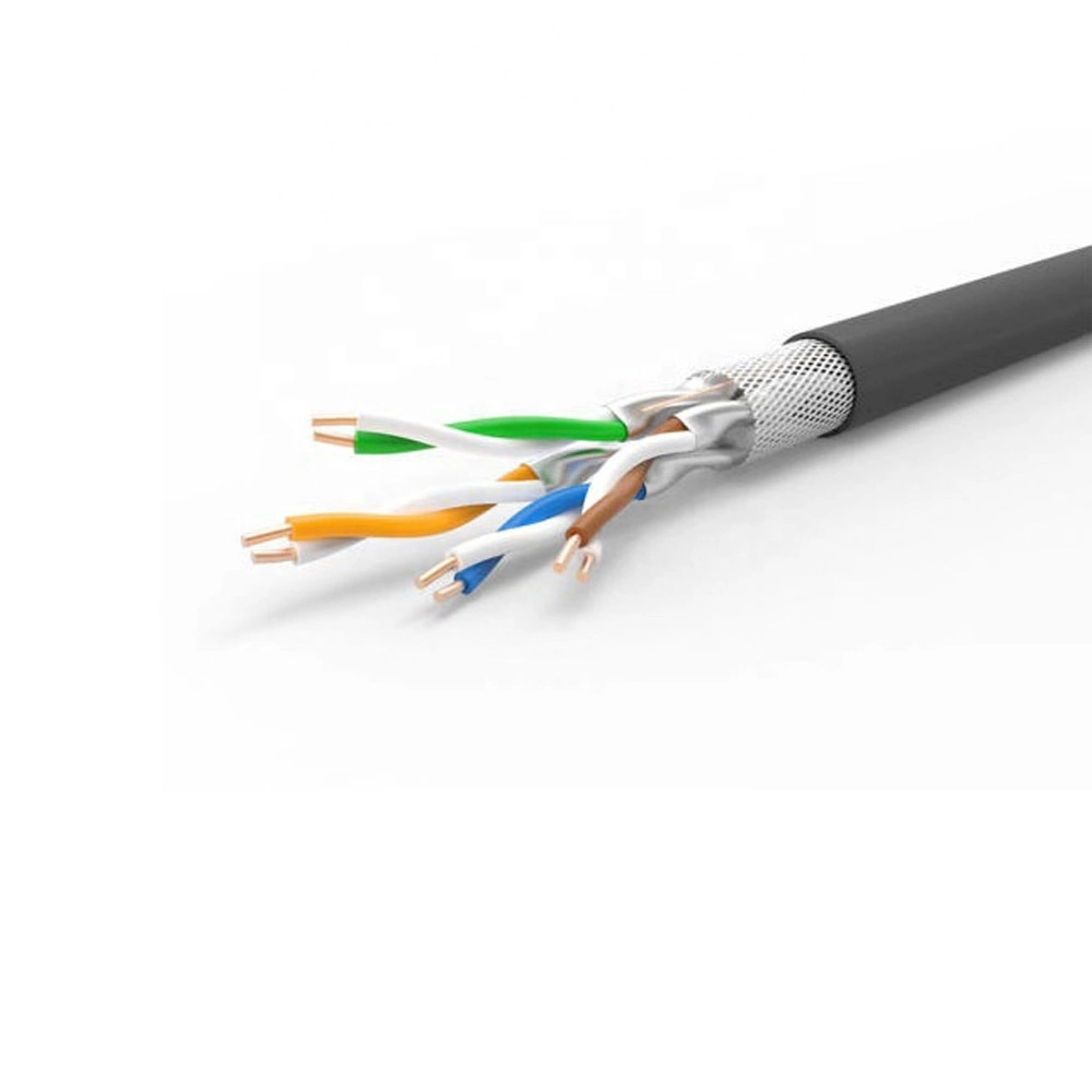 S/FTP Cat5e Al-Mg Braiding Outdoor LAN Cable