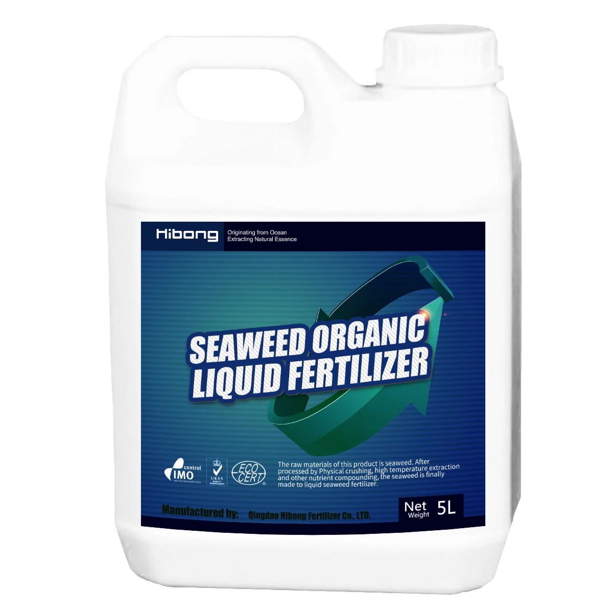 Micronutrients Organic Seaweed Liquid Fertilizer for Vegetables and Fruits