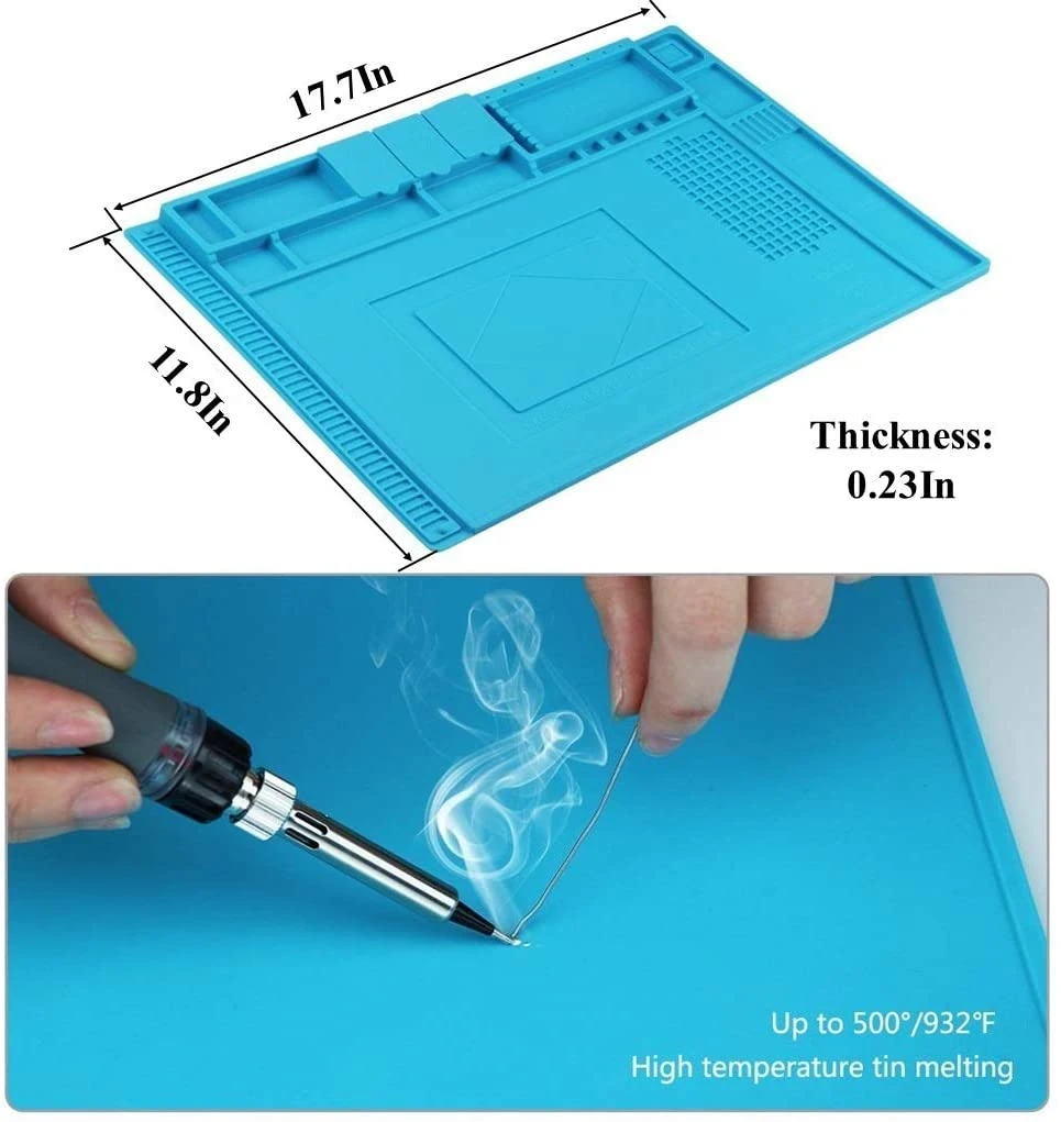 High Temperature Heat Soldering Station Repair Insulation Pad Repair Mat