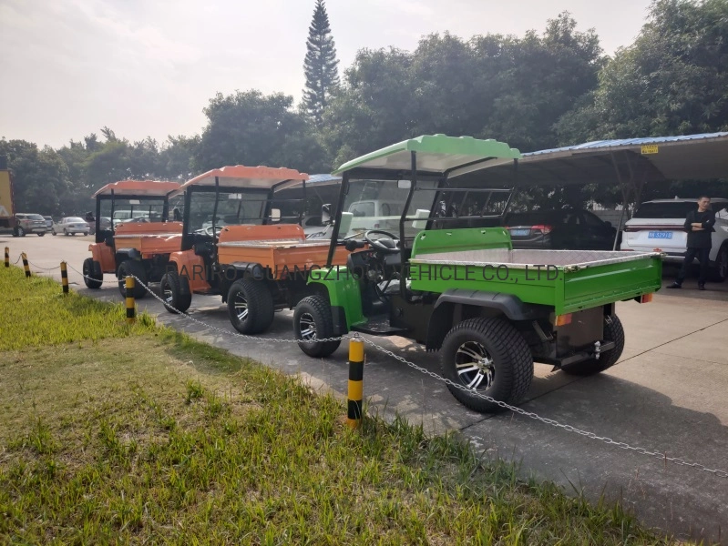 4 Wheels Golf Cart off-Road Patrol Strong Power Electric Patrol Car