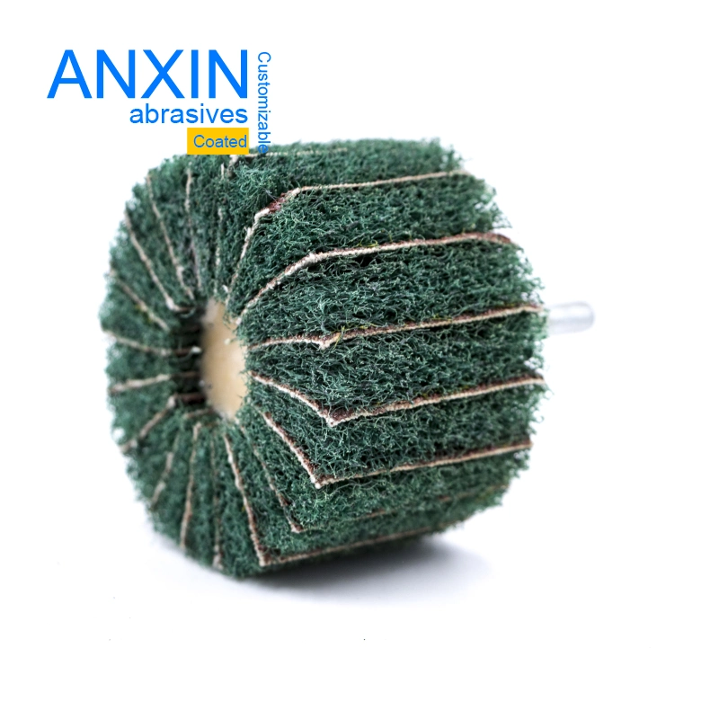 Non-Woven Flap Wheel Interleaved Abrasives Cloth