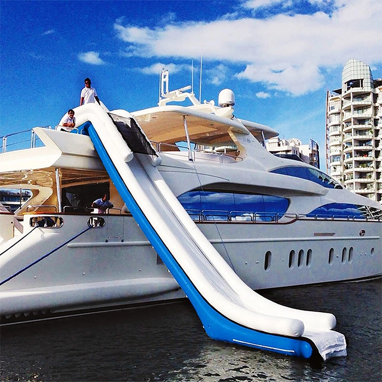 Yacht Used Water Park Slide as Fun Entertainment Inflatable Water Games for Summer Season