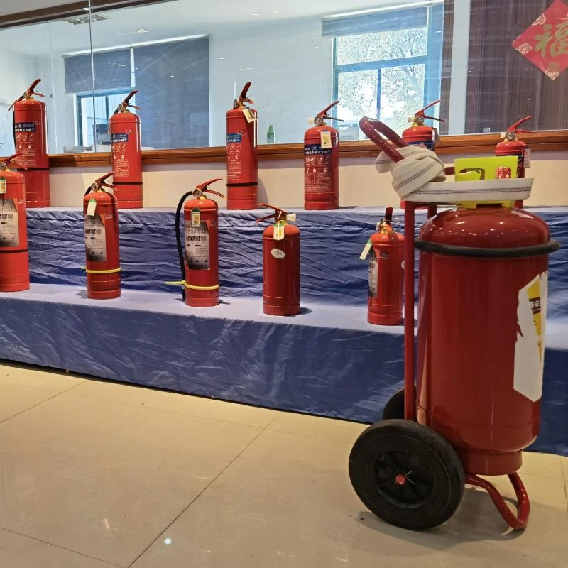 Gas Station Equipment Quick Release Hotel Fire Extinguisher Powder