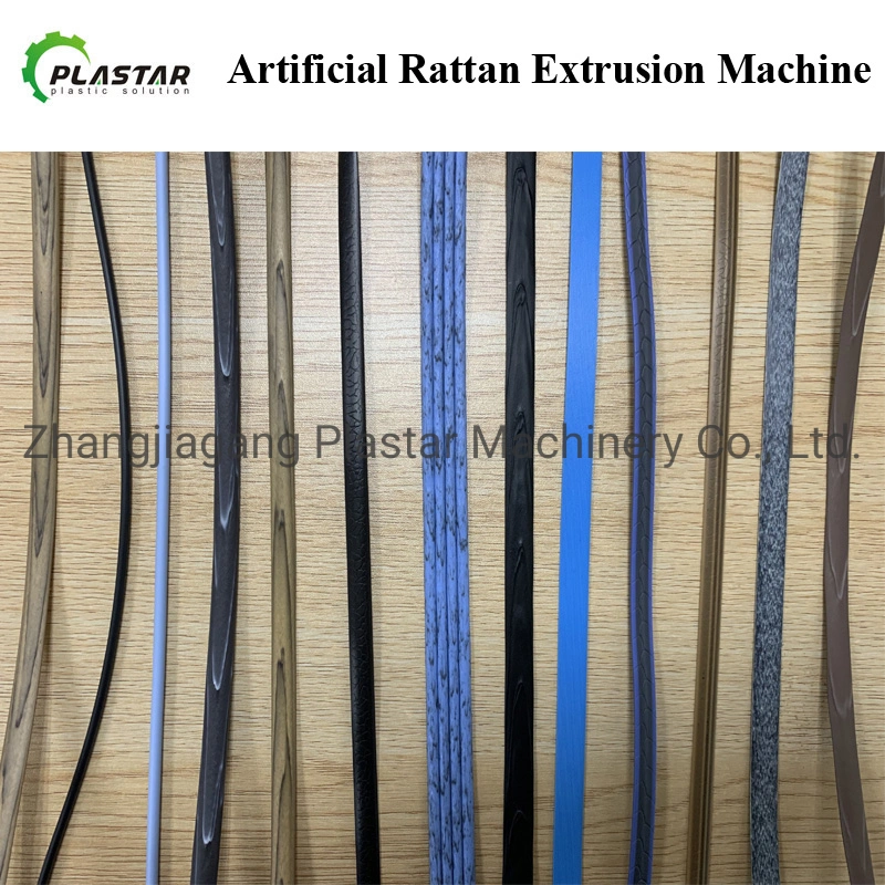 Plastic Rattan Machine/PP PE Plastic Rattan/Wicker Production Line