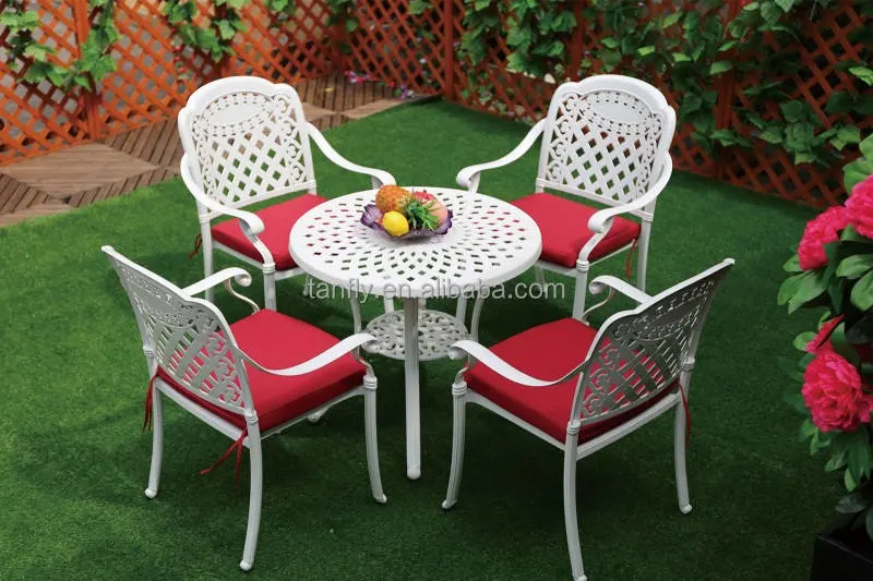 Outdoor Table and Chair Courtyard Outdoor Leisure Iron Furniture Table and Chair