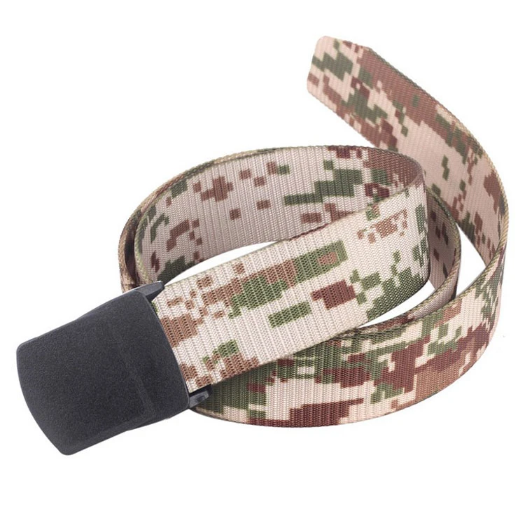 Custom Cool Fashion Women Elastic Cheap Belt Strap High quality/High cost performance  Army Mens Polyester Nylon Webbing Waist Belt