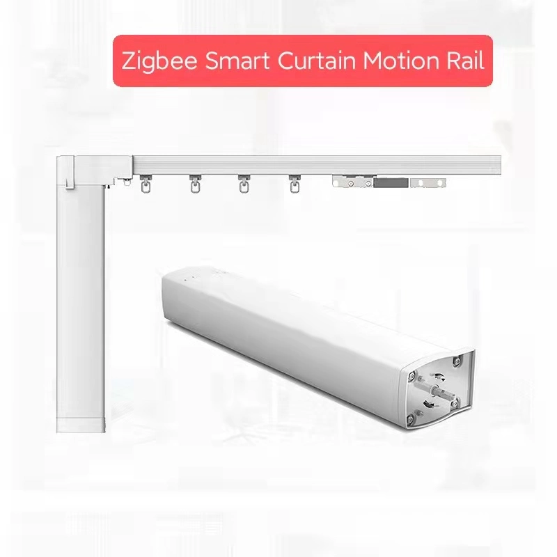 Zigbee Smart Electric Curtain Rail Tracks Remote Control 2/3/3.5/5m