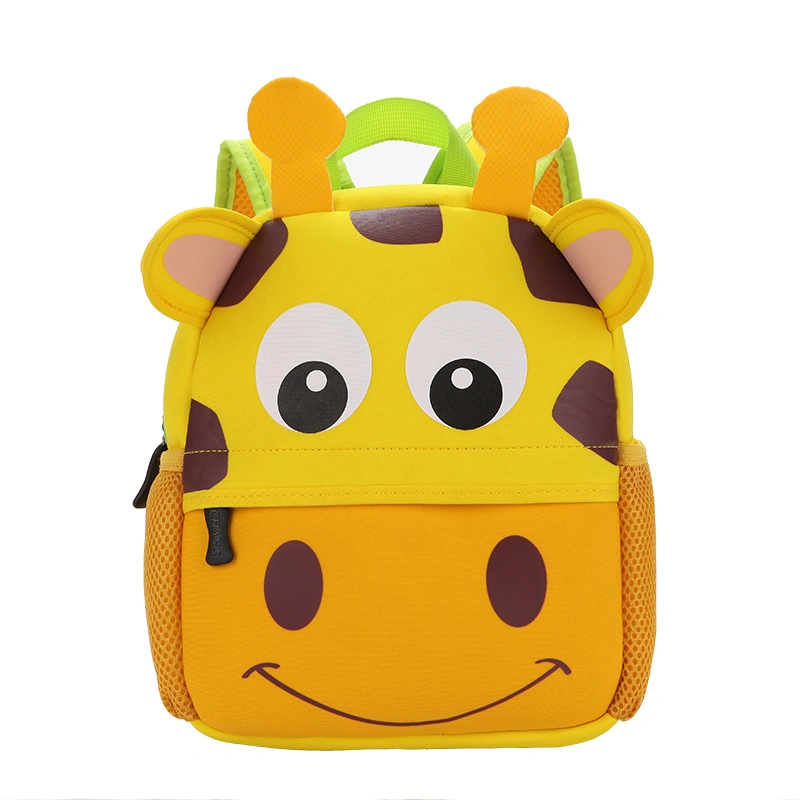 Material de buceo mochila infantil mochila de kínder Cartoon Animal School suministros de bolsa