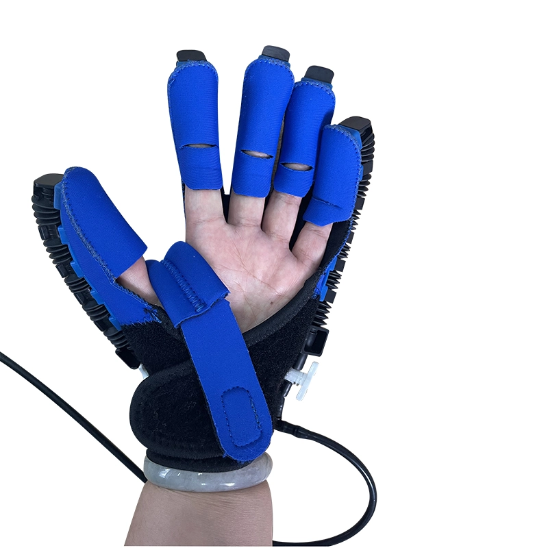 Máquina de entrenamiento manual de terapia física nueva de 2023. Robot de rehabilitación para ejercitar los dedos. Equipo de fisioterapia.