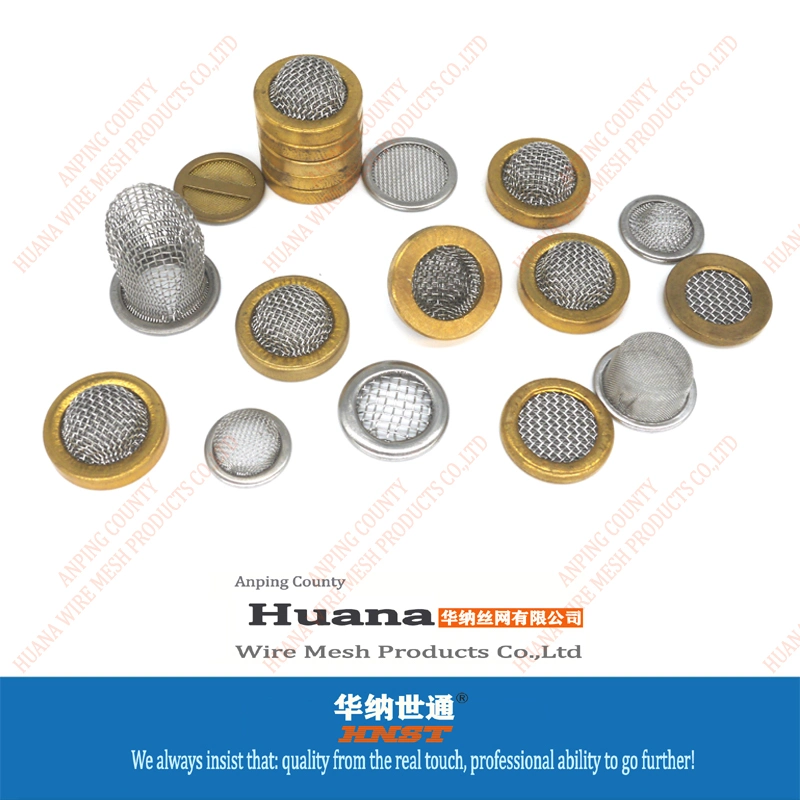 Stainless Steel Screen Convex Mesh Gasket Rubber Sealing Seal Ring