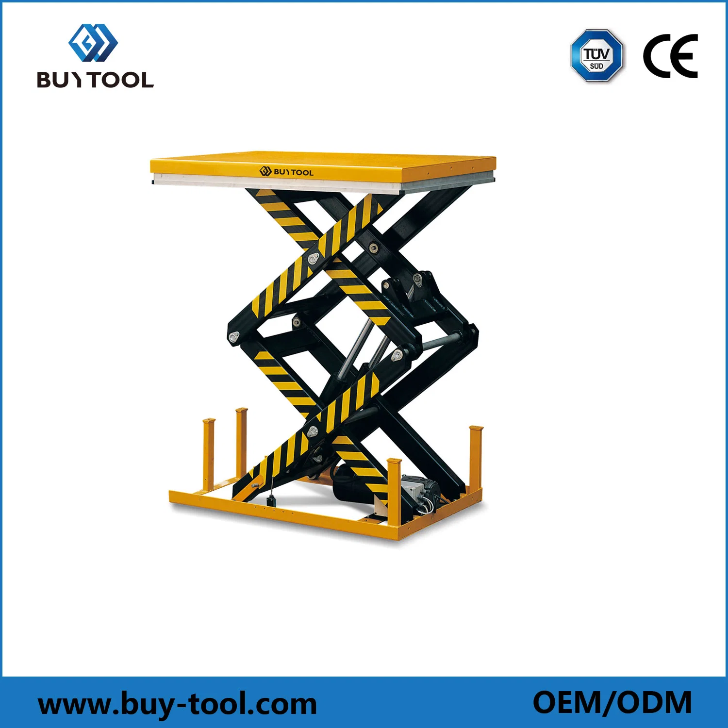 Double-Scissor Table Lifter Electric Hydraulic Lifting Table