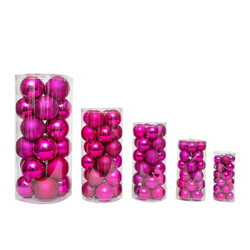 Las bolas de cristal iluminado inflable AL AIRE LIBRE PLAYA Gifs de caramelos de fieltro de lana color ornamentales grandes pilas de bola de Navidad
