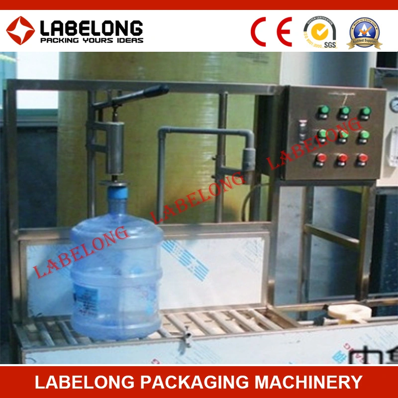 Small Cheap /Low Price Simple Semi-Automatic /Hand /Manual 5 Gallon/20L Barrel/Jar Bottle Washing Filling Machine